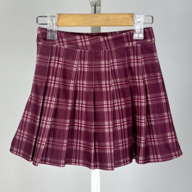 California Check Set - bordeaux