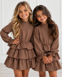 Come closer dress - camel