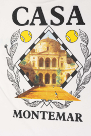 Casa tennis club tee - wit