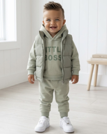 Street style boss set - legergroen (verzenddatum 9 okt)