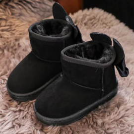 Cute bunny boots - Black (Verzenddatum 19 sep)