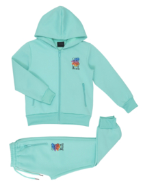 Street Art Icon bear set - mint