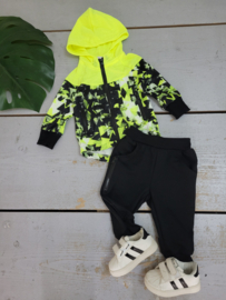 Neon rush tracksuit - geel