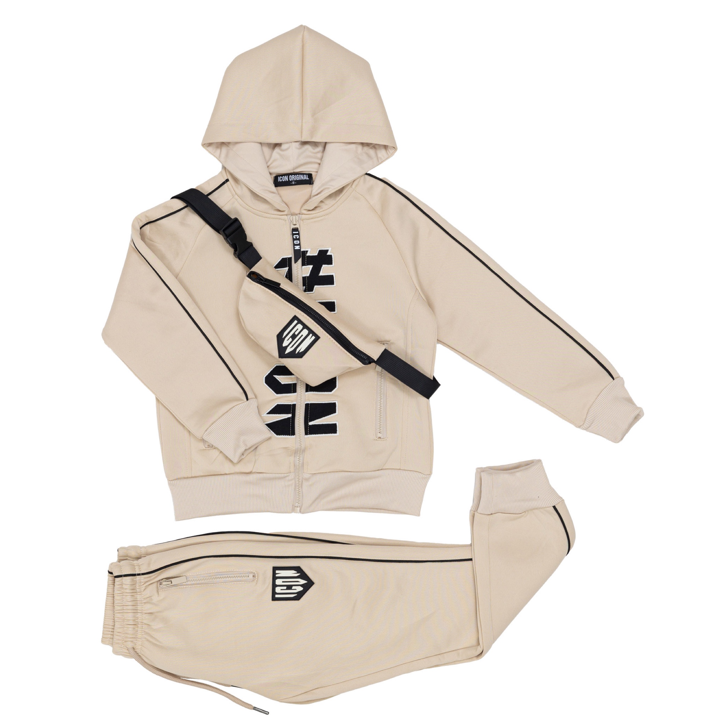 Awesome Icon set + bag - beige
