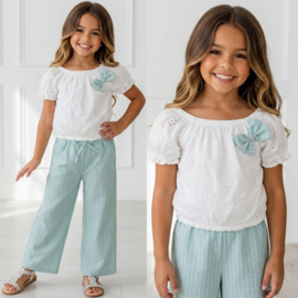 Mint Stripe Summer Set