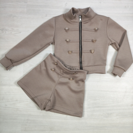 Major girl set - beige