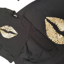 Leopard kiss sweater - Twinning