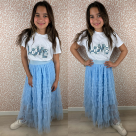 In love with tule set - blauw