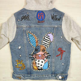 Your bunny denim jacket - blauw