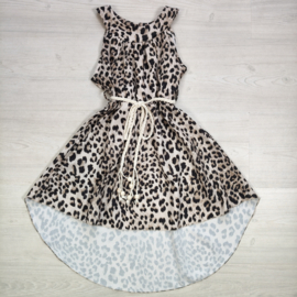 Golden Leopard Summer Dress