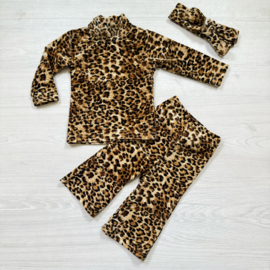 Leopard baby set