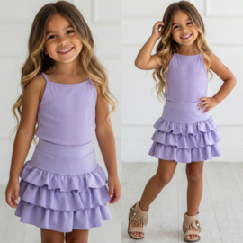 Basic spaghetti top - lila