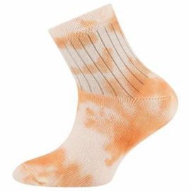 Sporty tie dye socks - Orange