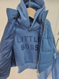 Street style boss set - donkerblauw (verzenddatum 9 okt)