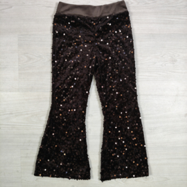 Party All Night Sequin Flared Pants - bruin (verzenddatum 15 okt)