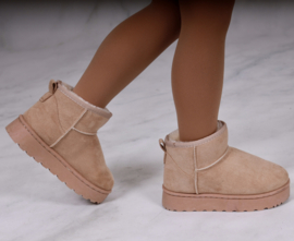 Mini winter boots - beige