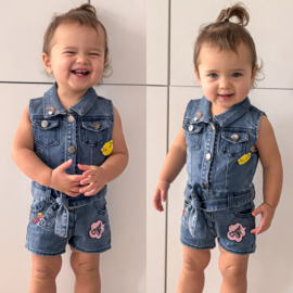 Baby denim jumpy