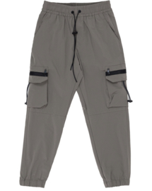 Boys summer cargo pants - grijs