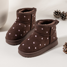 Sweetheart winter boots - bruin (verzenddatum 25 sep)