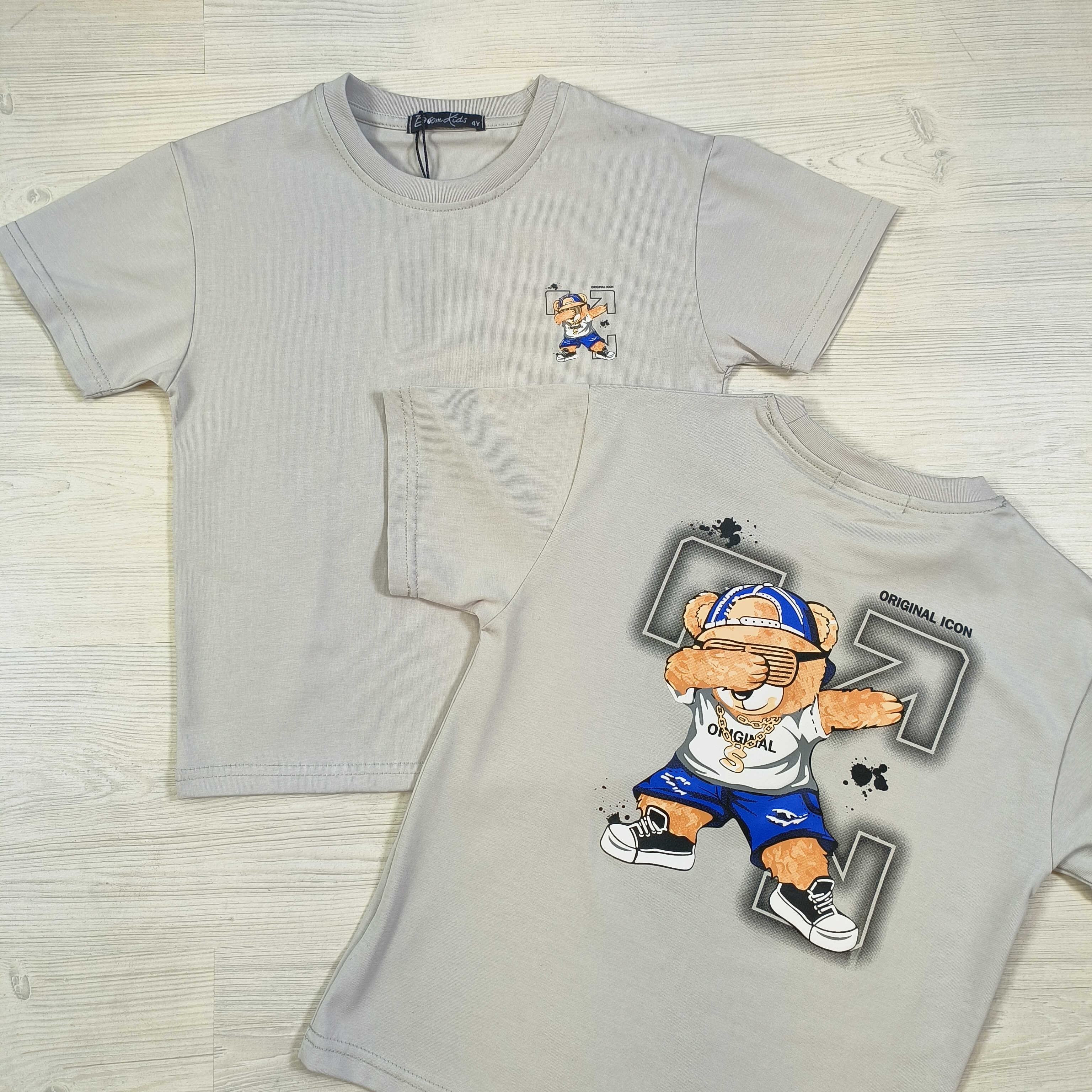 Always icon tee - grijs