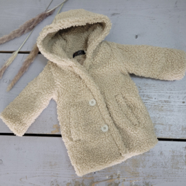 Hooded baby teddy Beige