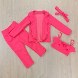 What you need set - Neon roze