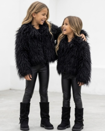 Fluffy Mood Jacket - zwart