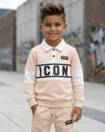 Icon polo sport set - beige