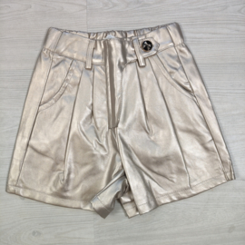 Metallic Mood Shorts - goud