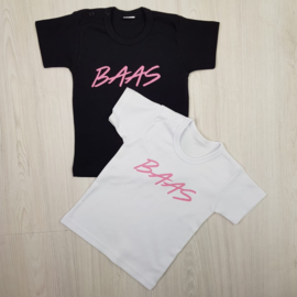 Pink Baas tee Shortsleeves