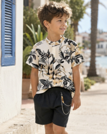 Havana Boys Blouse - zwart/wit