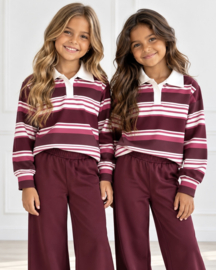 Brooklyn Polo Set - bordeaux