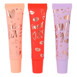 TOPModel lipgloss set LOVE