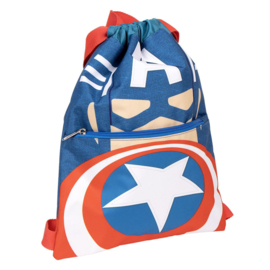 Captain America pocket schoolback