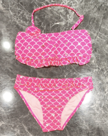 Mermaid Scales Bikini - fuchsia