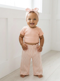 Striped pastel set - roze
