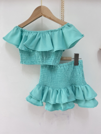 Boulevard skort set - mint