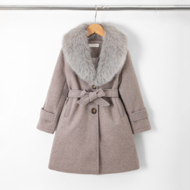 Elegant coat - taupe