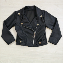 Mini Leatherlook Biker Jacket