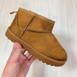 Low winter boots - Camel