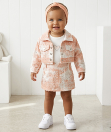 Peach Sparkle Baby Set