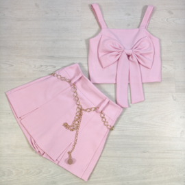 Bella Bow Outfit - roze