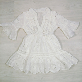 Ibiza Lace Dress - wit