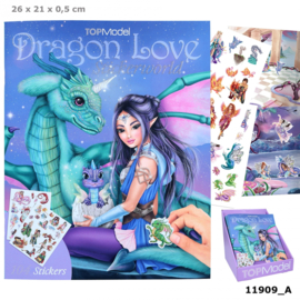 TOPModel Stickerworld DRAGON LOVE