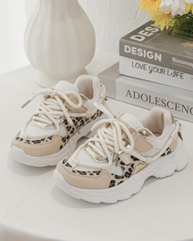 Step up sneakers - leopard