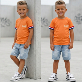 The orange tee (gepersonaliseerd)