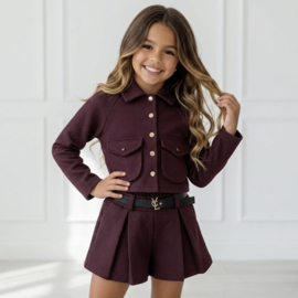 Chic & beautiful set - bordeaux