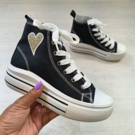 Love sneakers -  Black