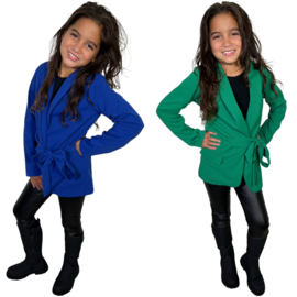 Green or blue blazer