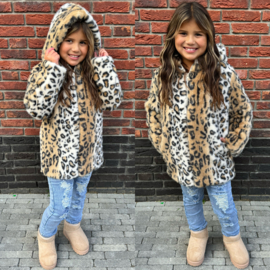 Soft leopard jacket